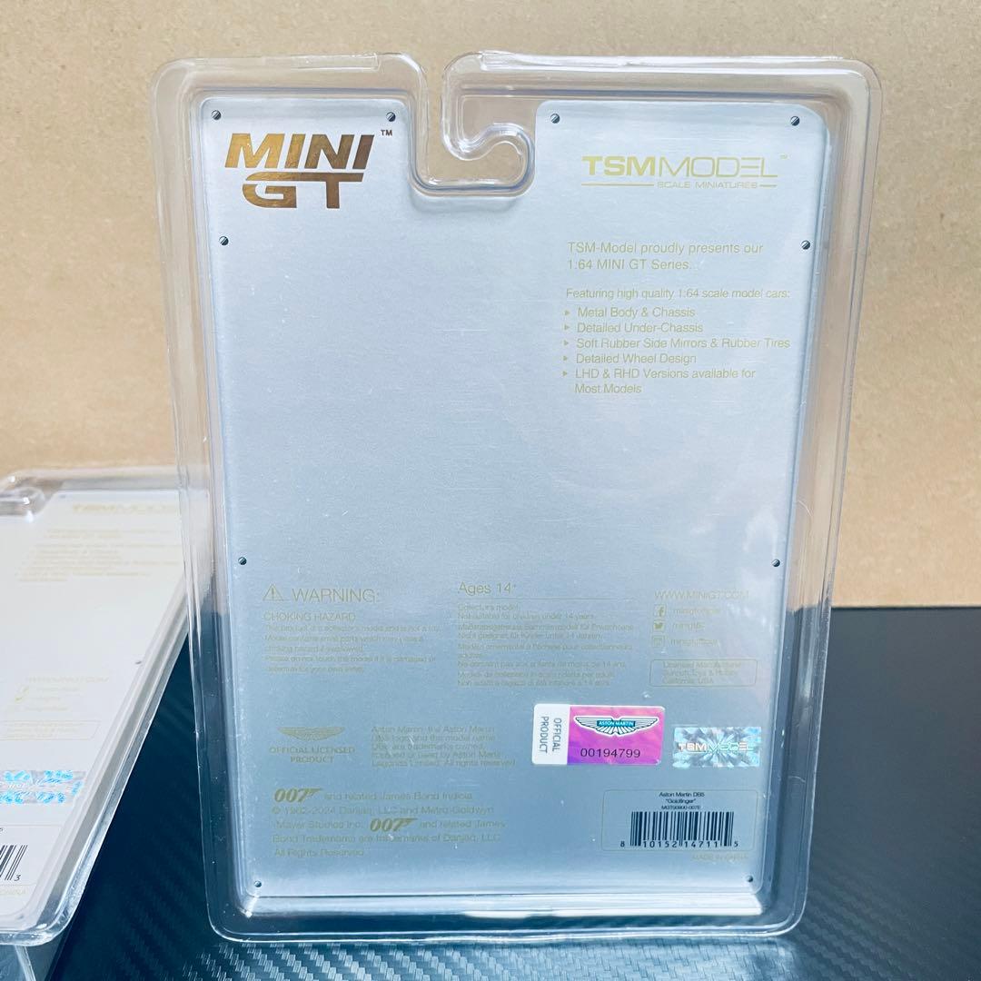 MINI GT Goldfinger&Thunderballミニカー