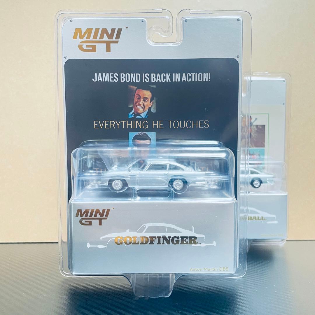 MINI GT Goldfinger&Thunderballミニカー