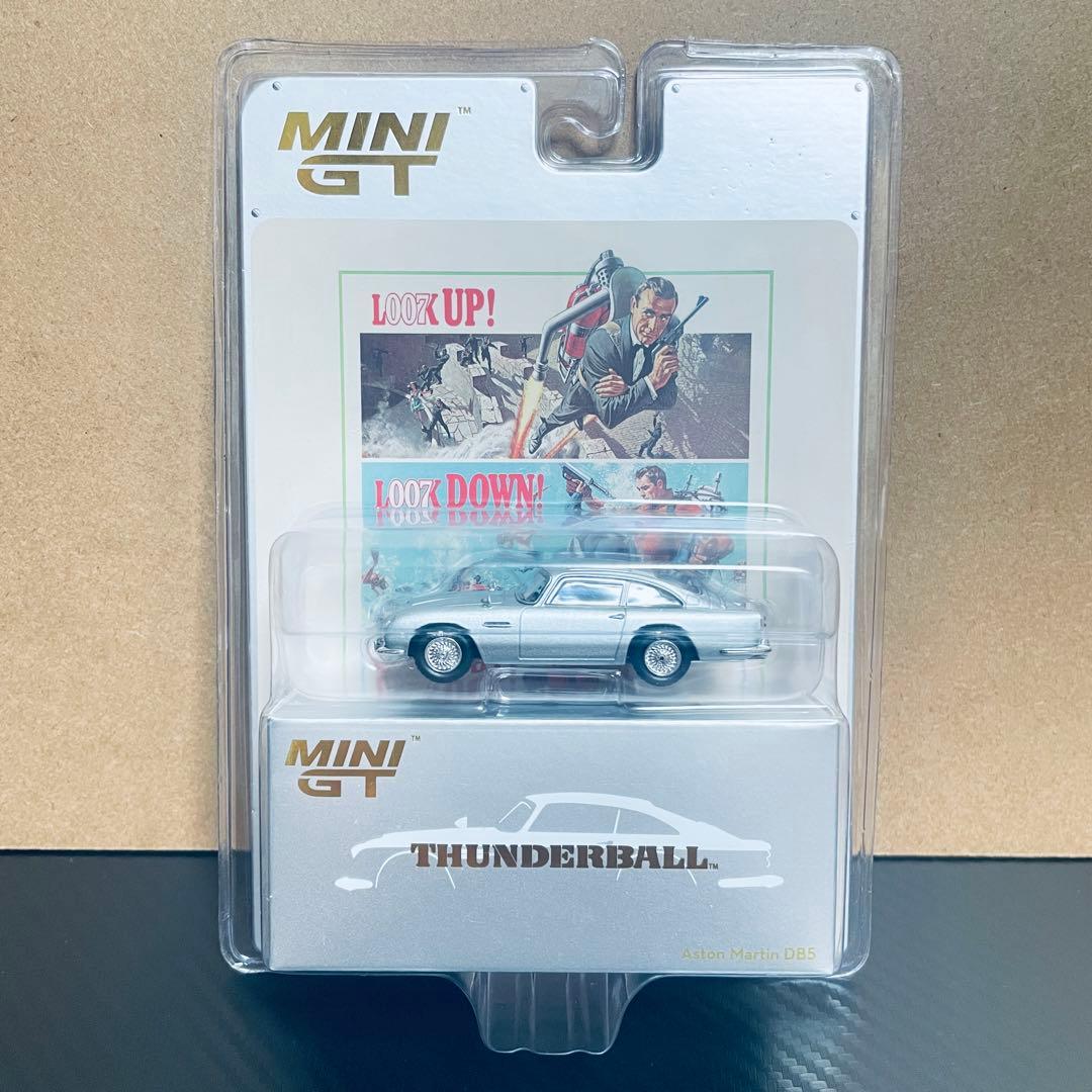 MINI GT Goldfinger&Thunderballミニカー