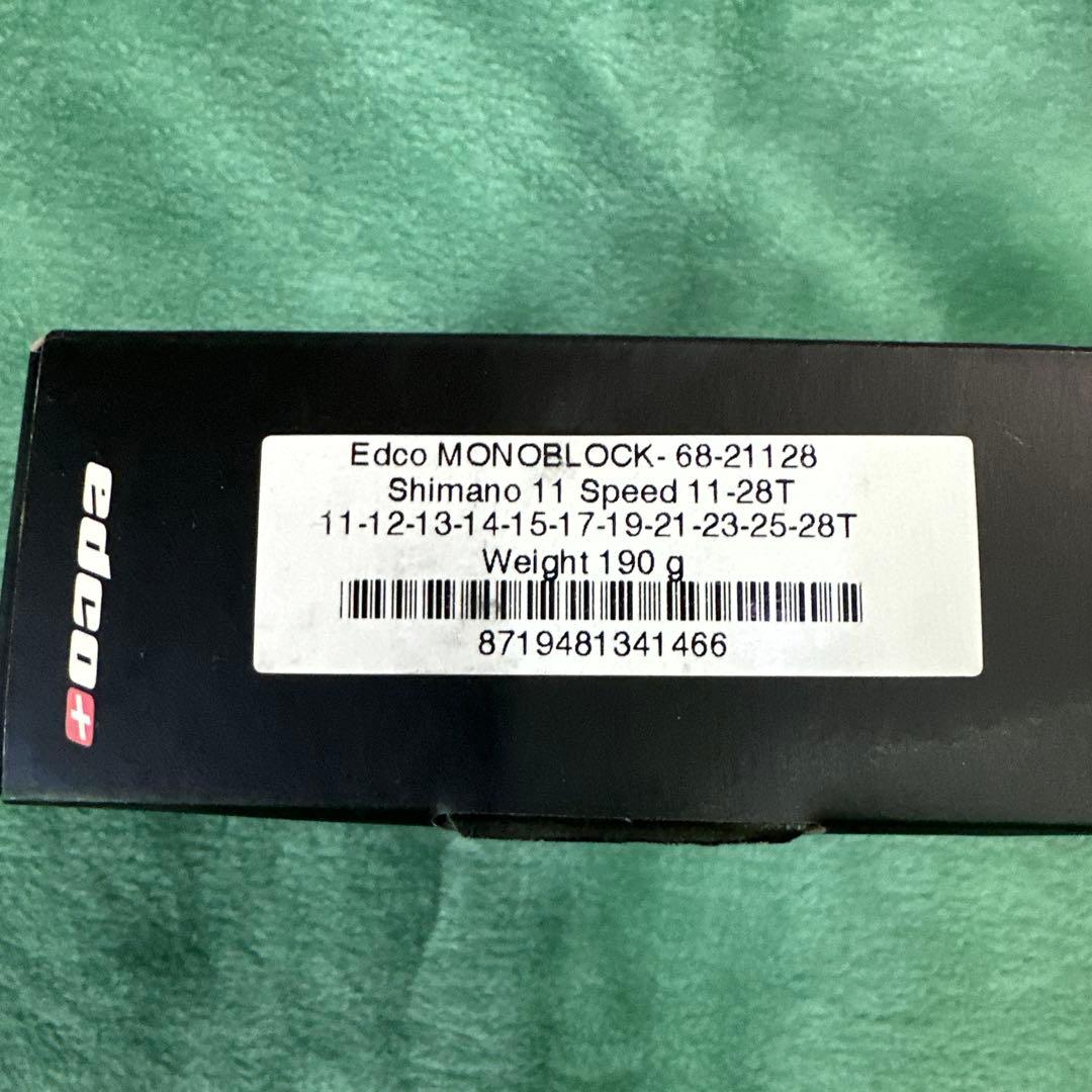 TNIカーボンロードホイール前後セットEDEOカセット付き中古品