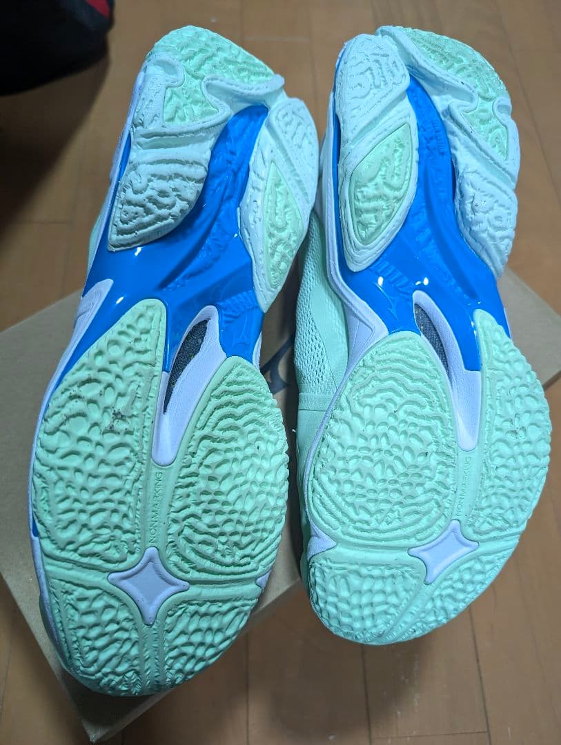 Mizunoバレーボールシューズ ウェーブライトニング ペールグリーン 26.0