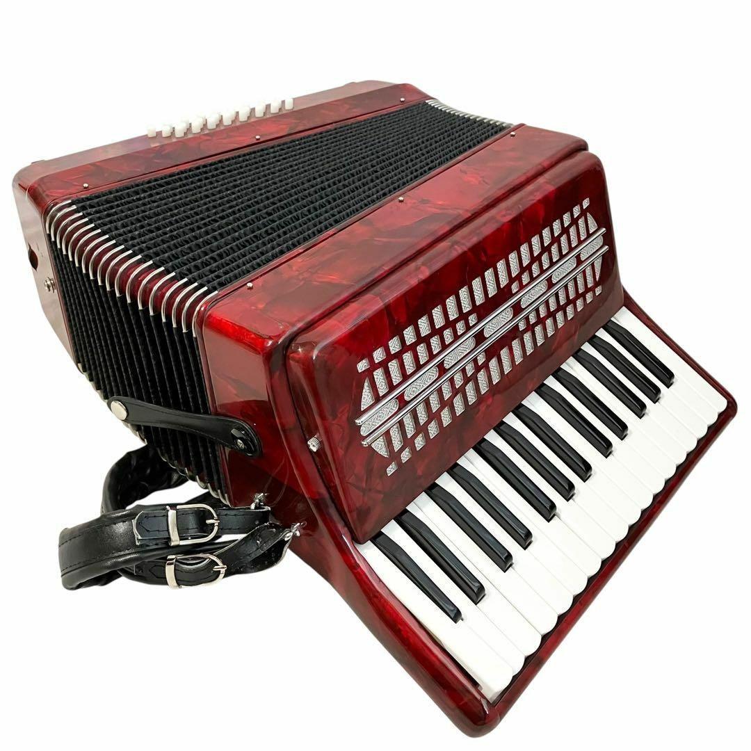 キョーリツ KC アコーディオン ACD-400 レッド 30鍵盤+24ベース