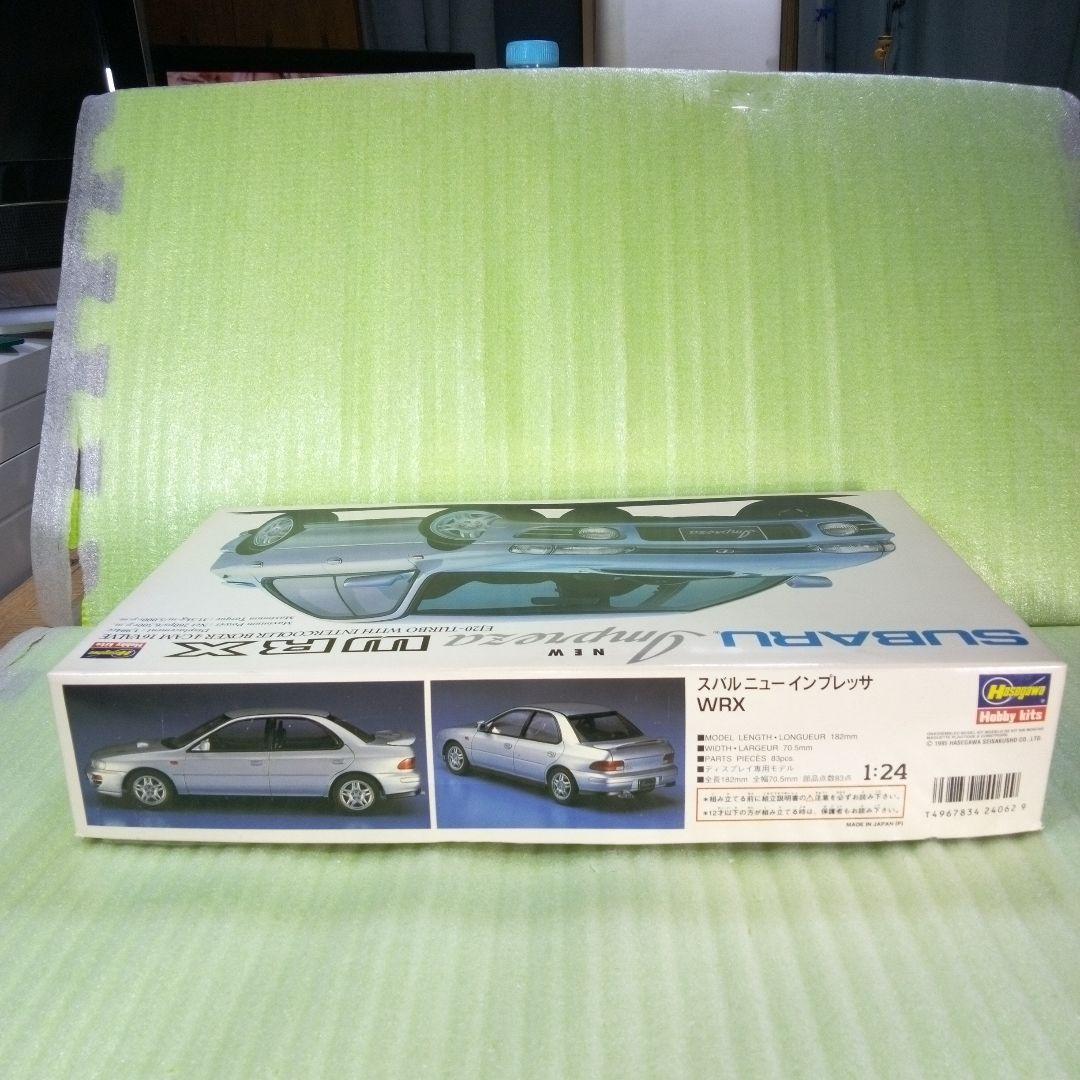 SUBARU　Impreza　スバルニューインプレッサ　WRX　プラモデル　レア