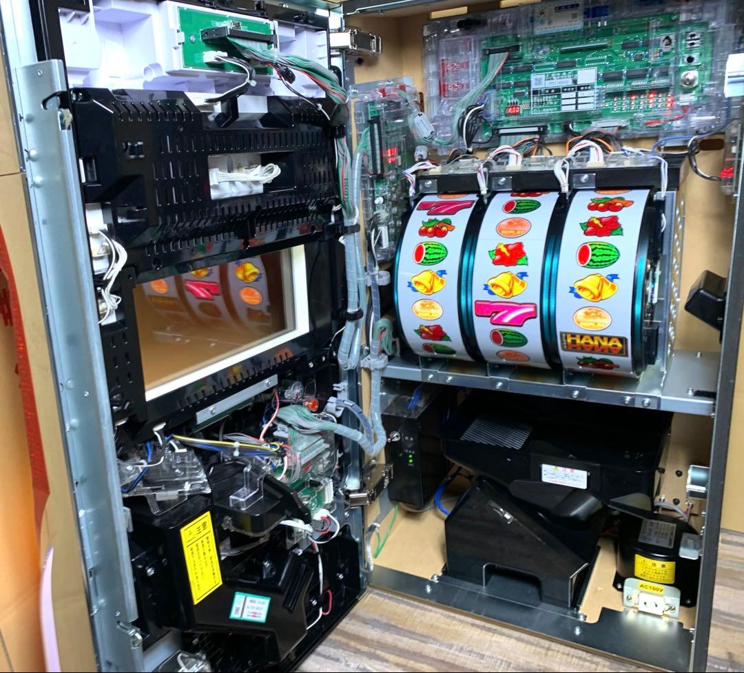 6号機 スーパーハナハナV1 パイオニア 25パイ パチスロ実機 2021年