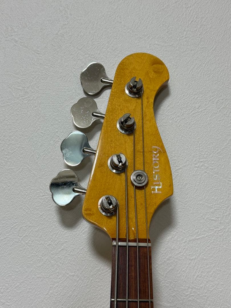 HISTORY HJB-A-R-JJ4 VWH 日本製 ジャズベース 保証書付