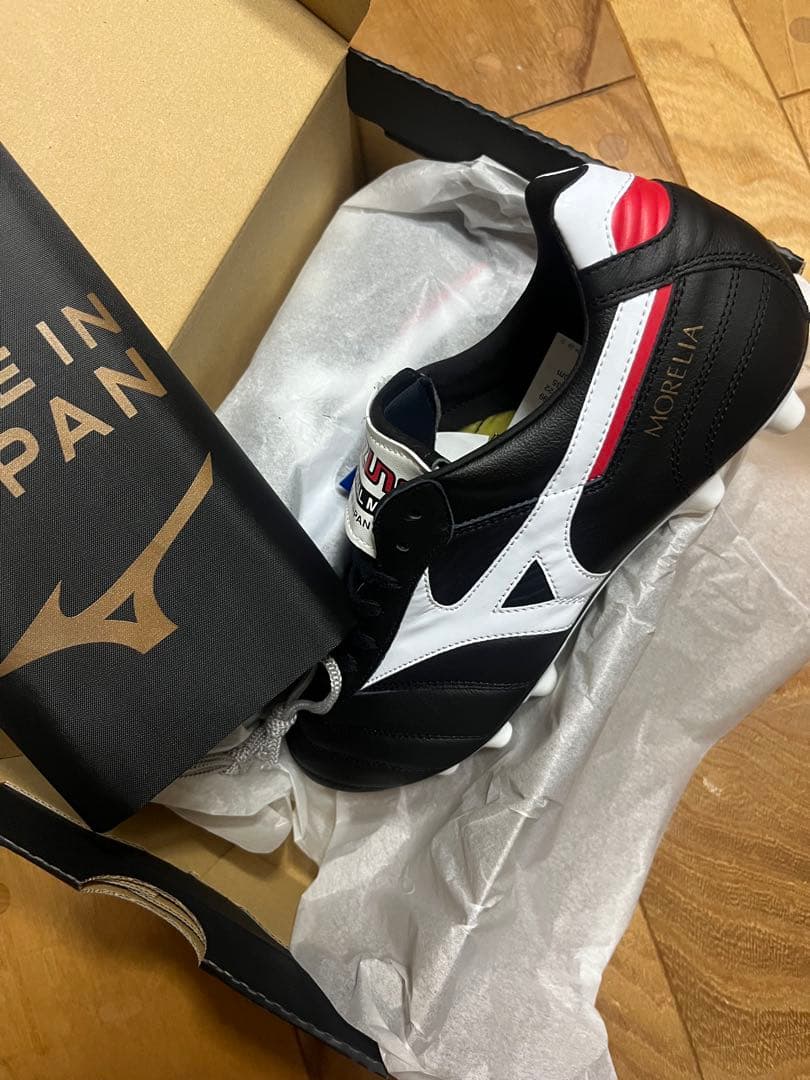 新品　旧品番　特価　ミズノ　モレリア 2 JAPAN 折り返しタン 26cm ②