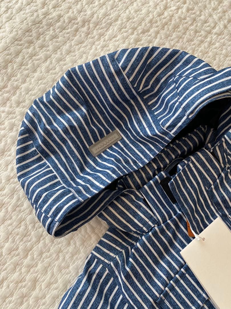 【komat】YUK❄︎スキーウェア ストライプ ヒッコリー　70〜85cm