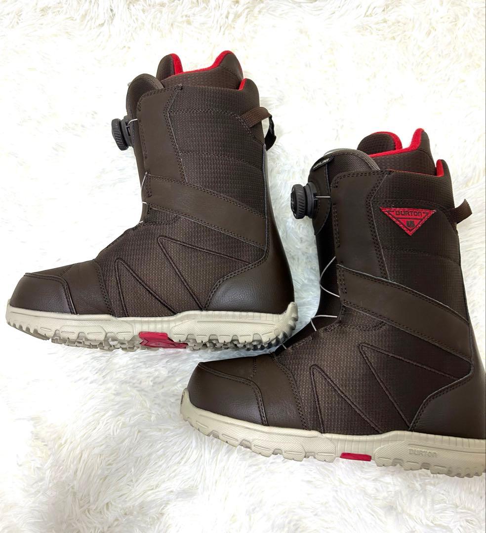 美品 BURTON HIGHLINE BOAスノボブラウンスノーボードブーツ26