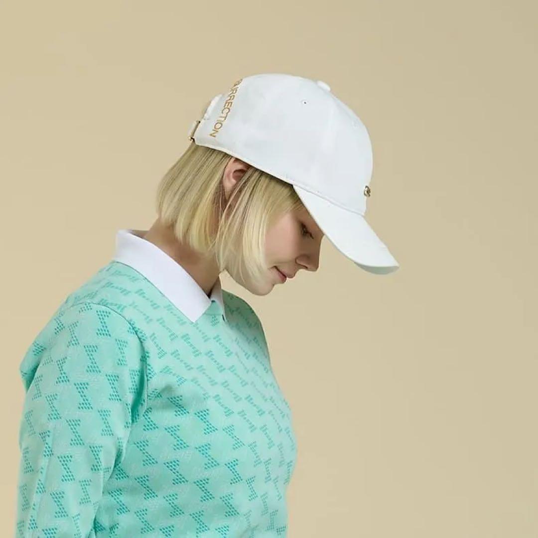 25年秋冬新作 ハイブリッド2トーンキャップ / ホワイト BE34CAP02