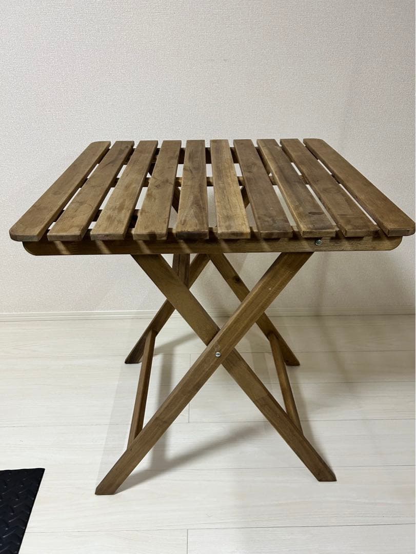 IKEA　アスクホルメン テーブル チェア2脚セット【引き渡しor着払い】