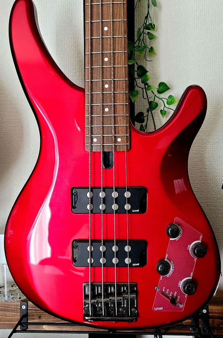 Yamaha trbx 304 エレキベース レッド 24フレット