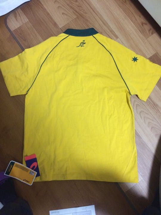 新品☆アシックス ラグビーオーストラリア代表シャツ L