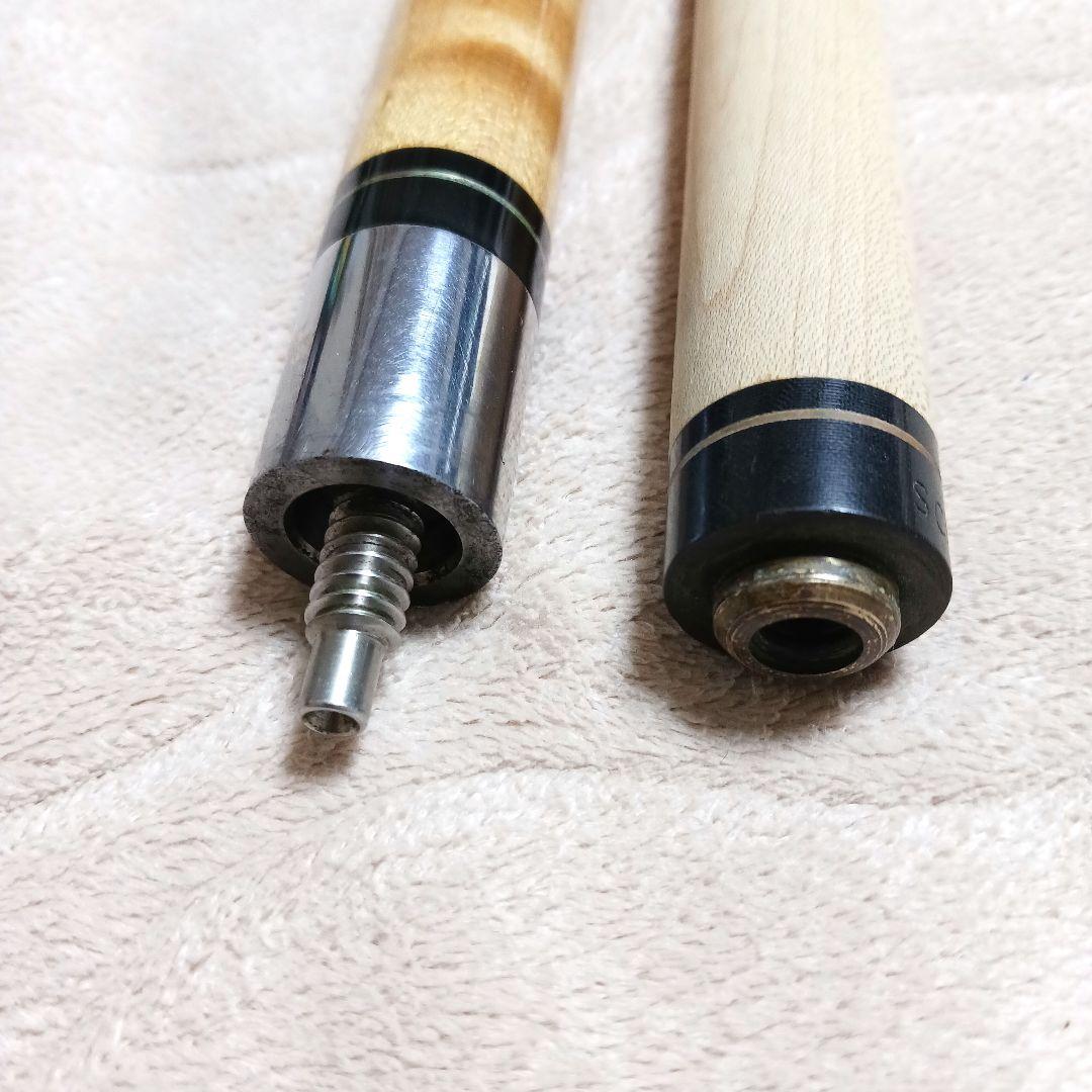 A*k様 Schon ビリヤード キュー ショーン本ハギ4剣 ハードケース付き