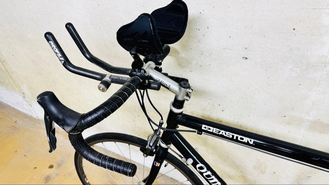 トライアスロン　ロードバイク ブラック