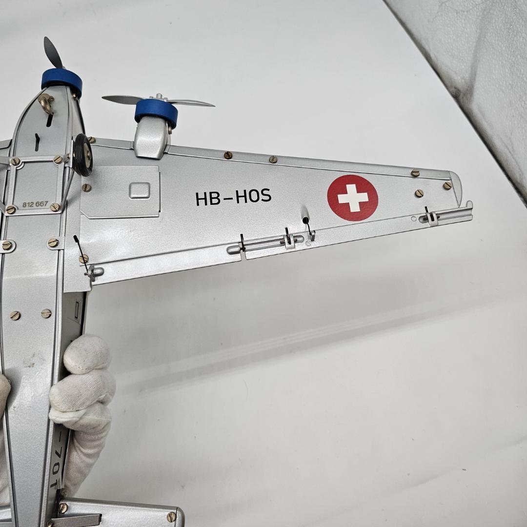 入手困難！メルクリン 19801 メタル製 ユンカース JU 52 航空機