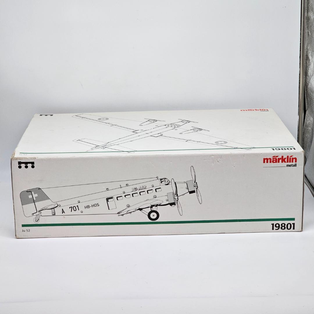 入手困難！メルクリン 19801 メタル製 ユンカース JU 52 航空機