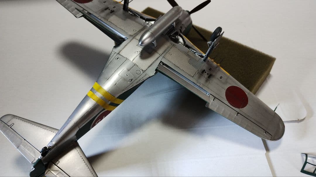 プラモデル完成機　1/48　紫電改「前期型」