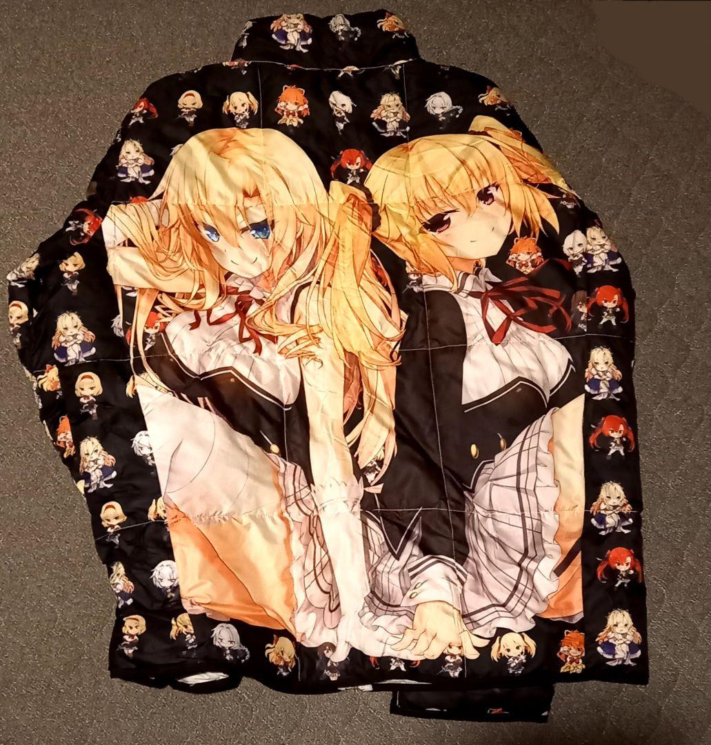 ノラと皇女と野良猫　ノラとと　フルグラフィックダウン　ジャケット