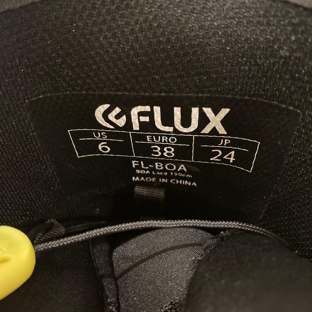 【美品_即日発送】FLUX フラックス スノボブーツ　FL-BOA 24.0cm
