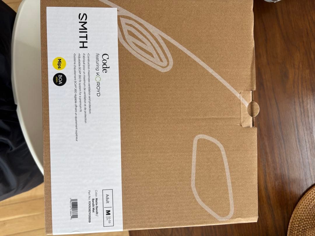 SMITH mips ベージュ ヘルメット