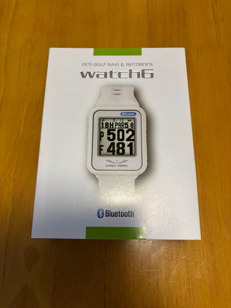 イーグルビジョン ウォッチ6 ホワイトGPSナビ EV-236