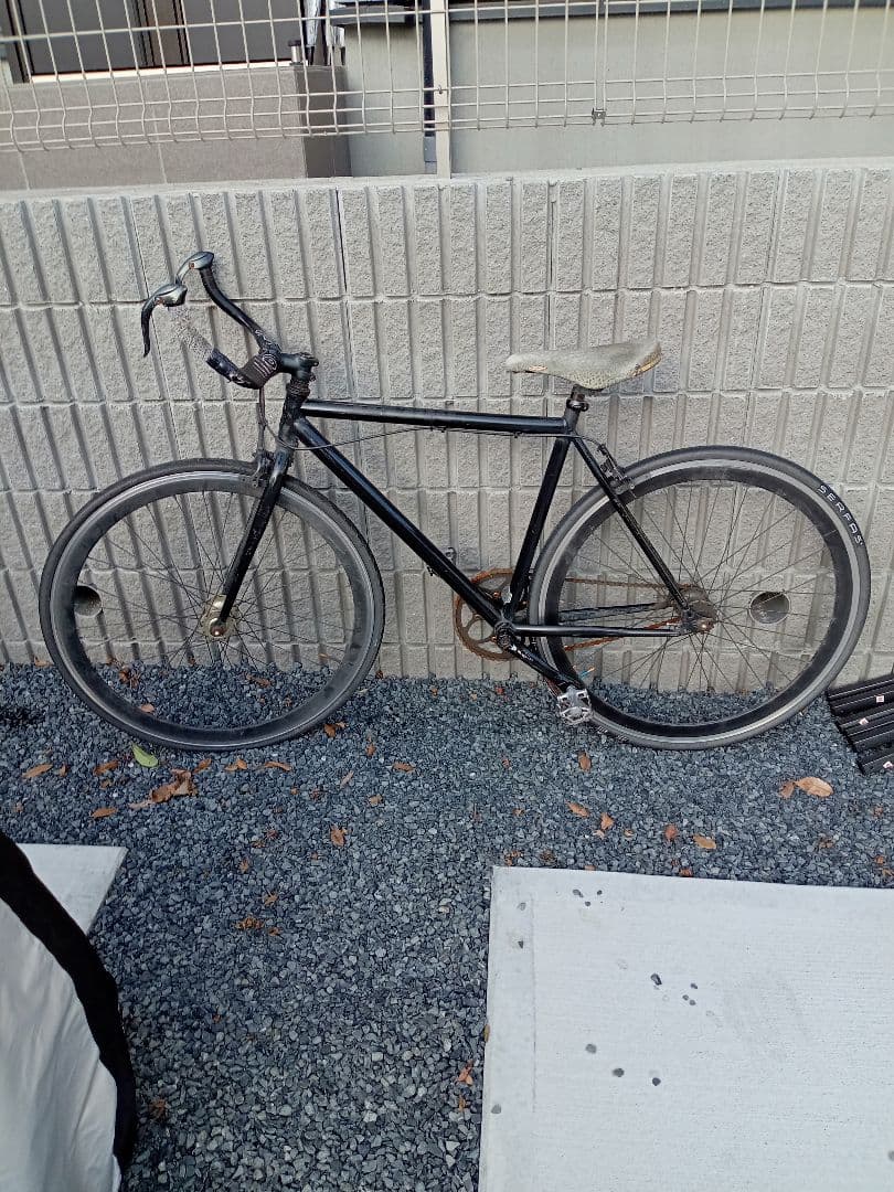 ピストバイク　クロスバイク　黒　千葉市