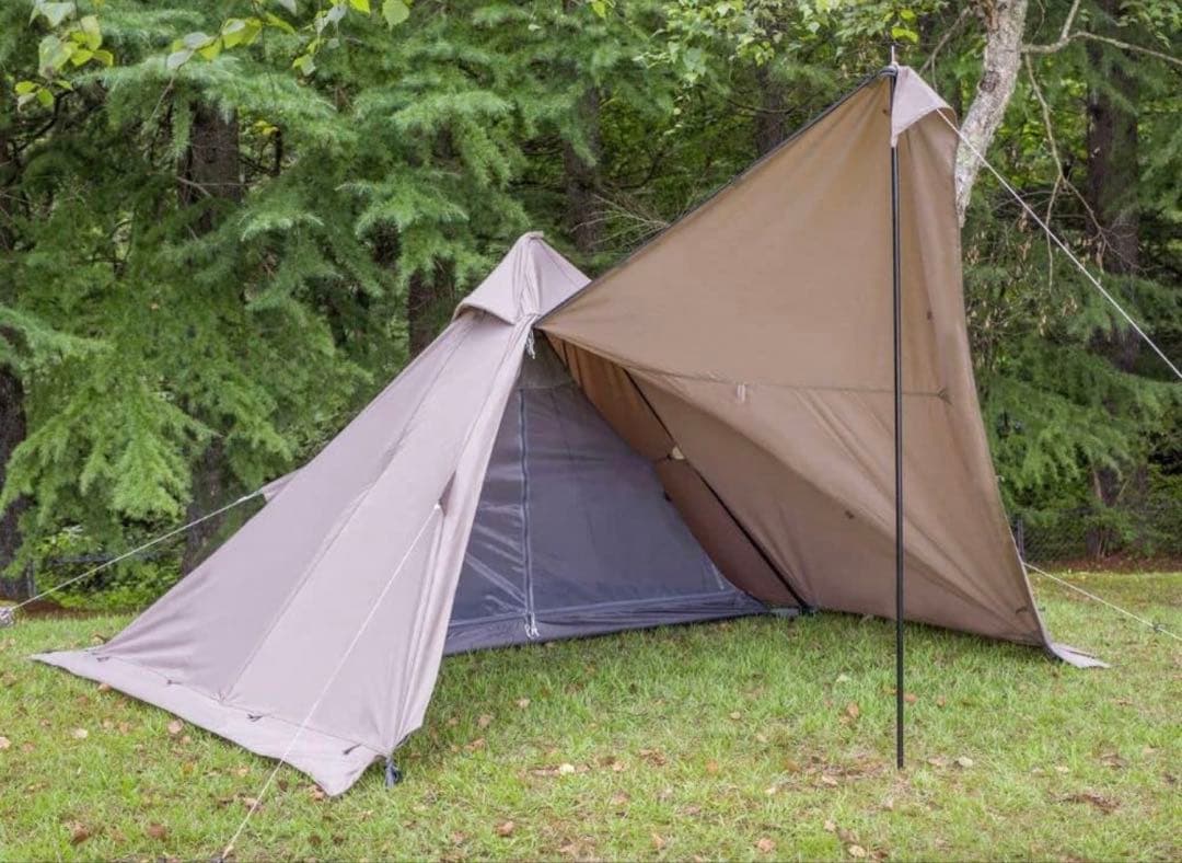 【未使用品】WHOLE EARTH テント EARTH PYNOMAD ベージュ