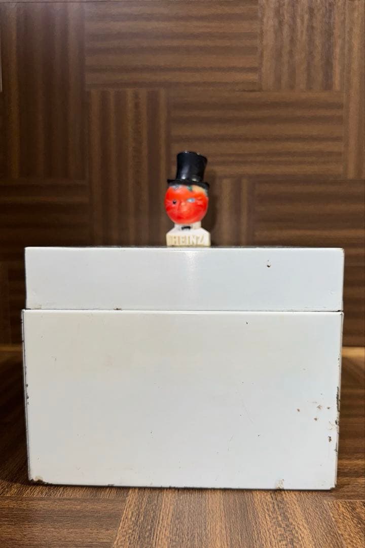 ビンテージ ハインツ メタル インダストリアルボックス ミスターアリストクラット