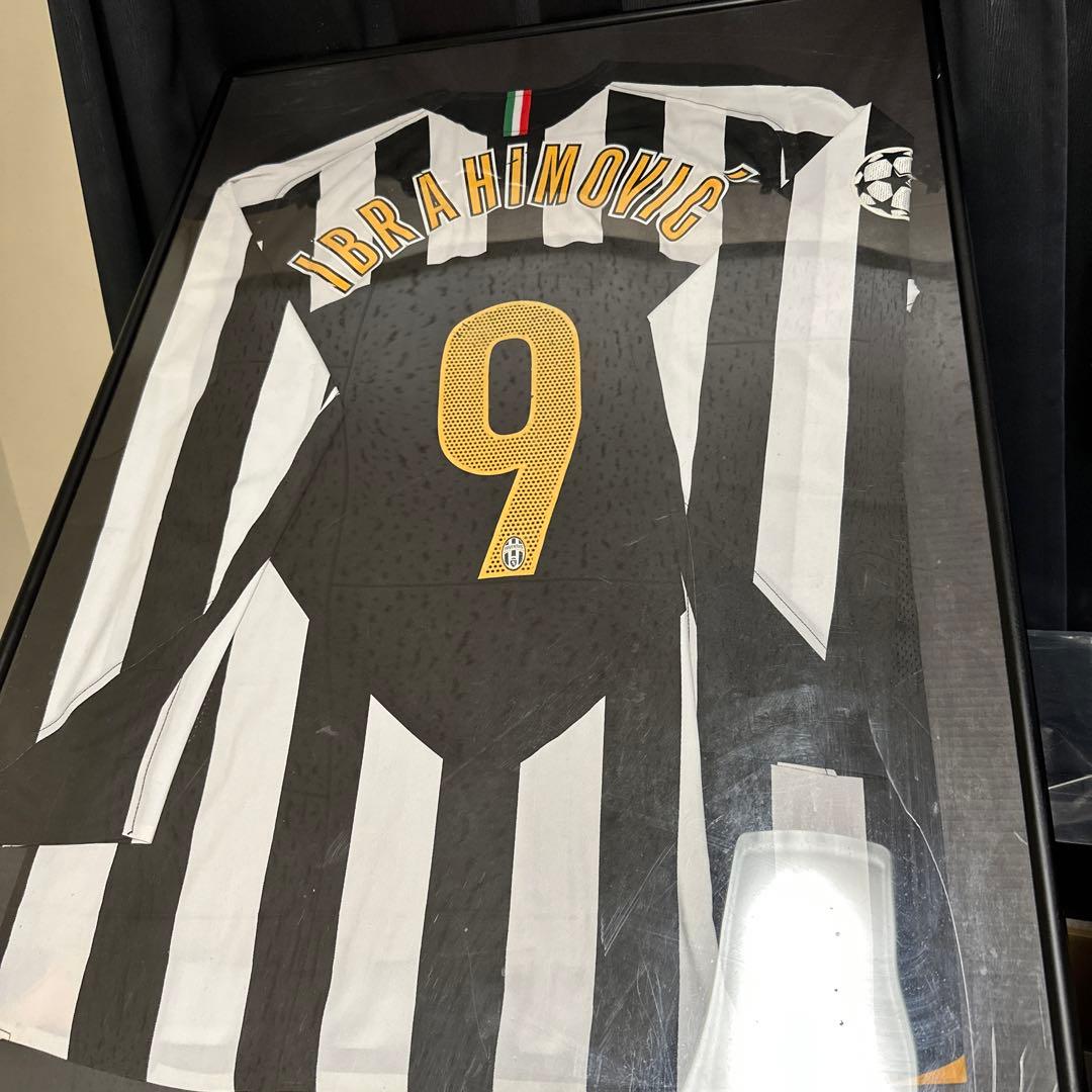 ズラタン・イブラヒモビッチ　ユベントス　　　実使用ユニフォーム　証明書付き　引退