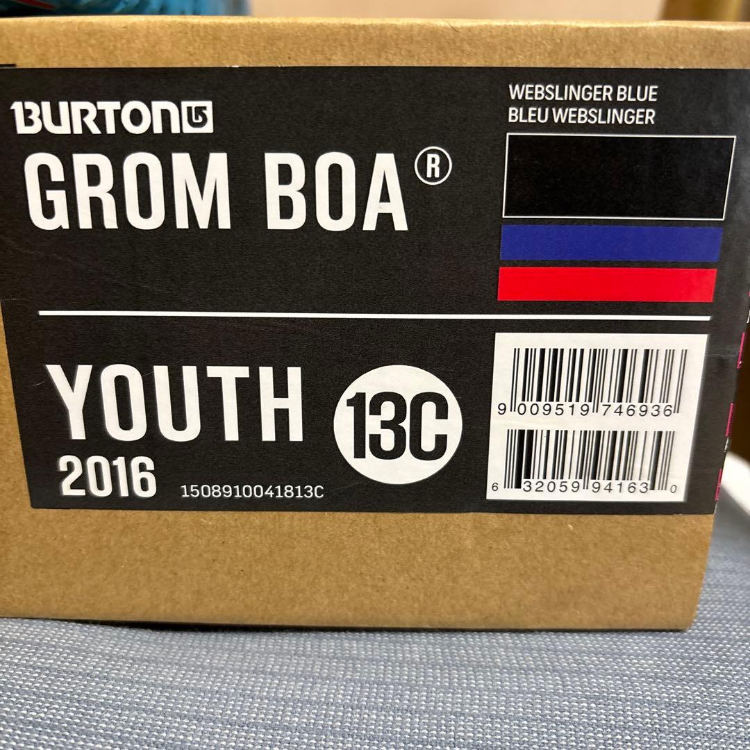 バートン　キッズ　スノーボードブーツ BOAシステム　19.5センチ