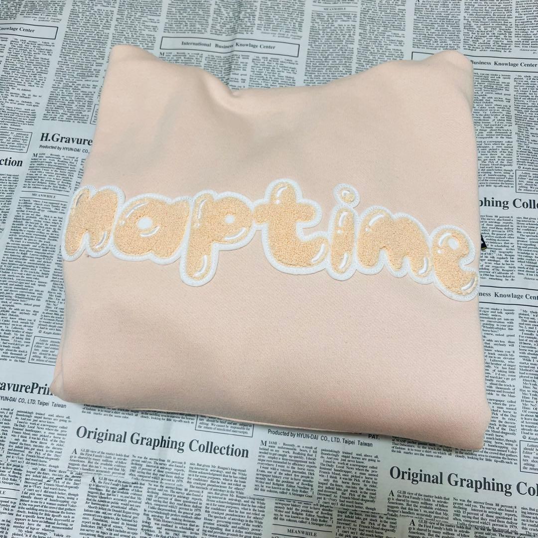 フーディ ナップタイム naptime ピンク Nissy