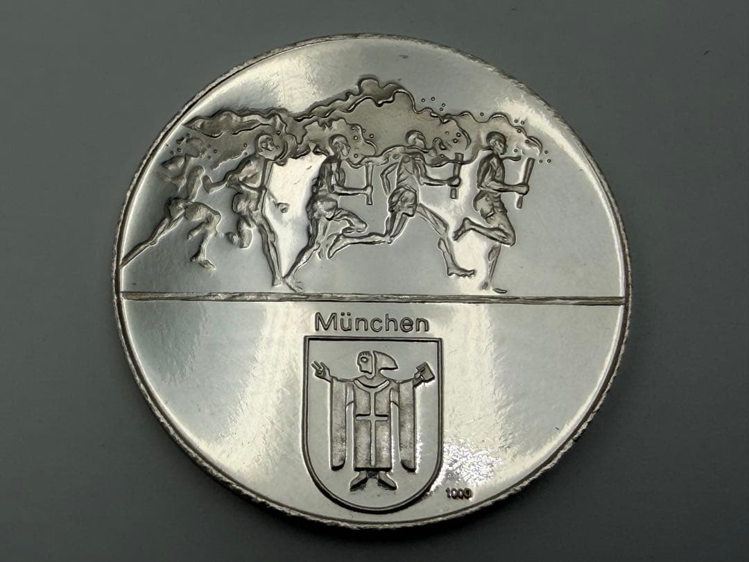 1972年ミュンヘンオリンピック 銀メダル