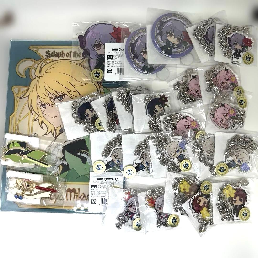 終わりのセラフ DMMスクラッチ アクリルボード アクリルスタンド ミカエラ