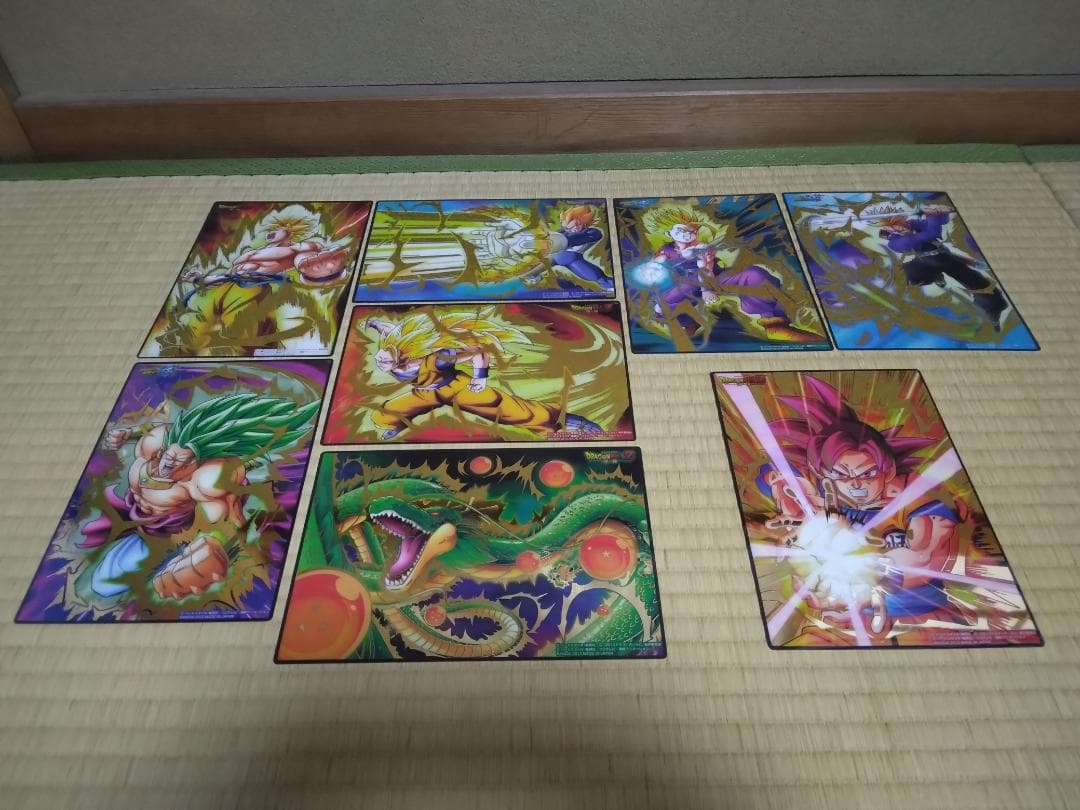 ドラゴンボール 燃え尽きろ！！ 銀河ギリギリのぶっちぎり最強プレート 全8種