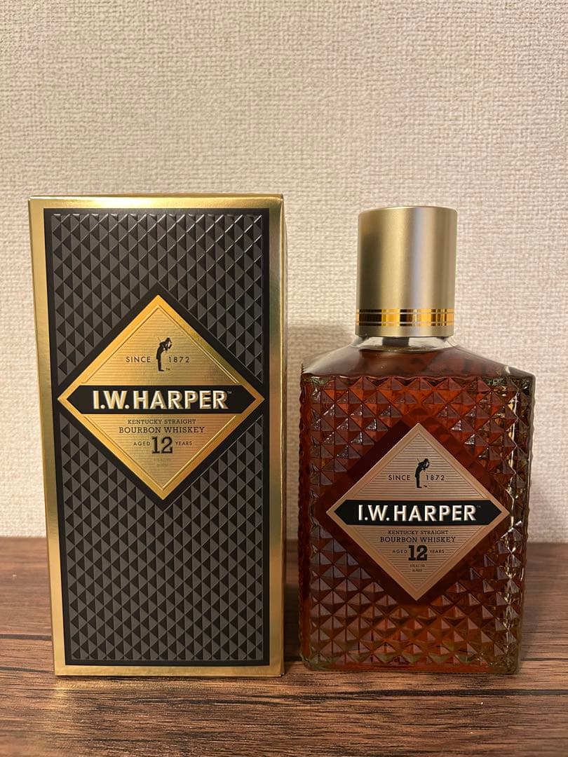 【新品・未開栓】I.W.HARPER 12年 ※化粧箱付