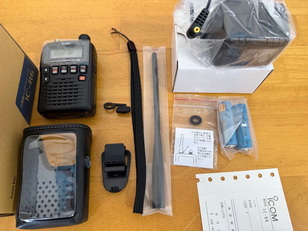 [美品］ICOM IC-R6 受信拡張スペシャルバージョン