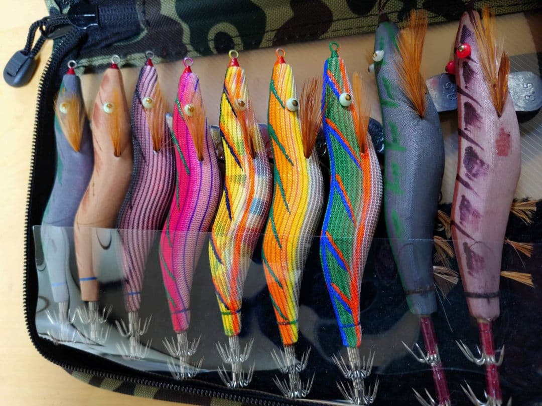 未使用品 HAYASHI 餌木猿SS・大分餌木 3.5号