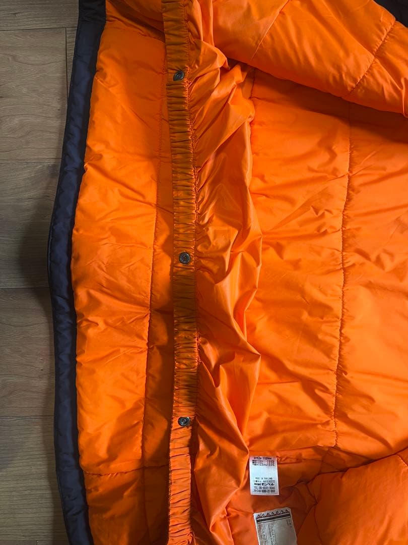 montbellスキーウェア上下セット /150/ネイビー/オレンジ