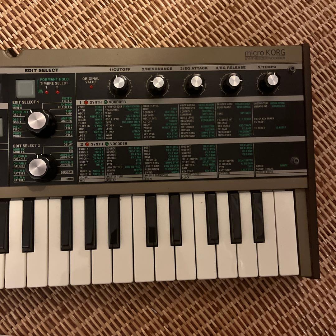 最終値下げKORG micro KORG シンセサイザー　マイクロコルグ