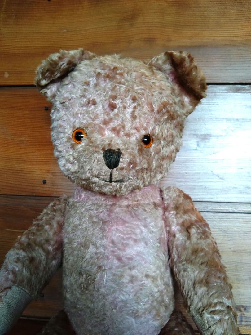 ビンテージのテディベア　イギリス　ぬいぐるみ アンティーク　レア