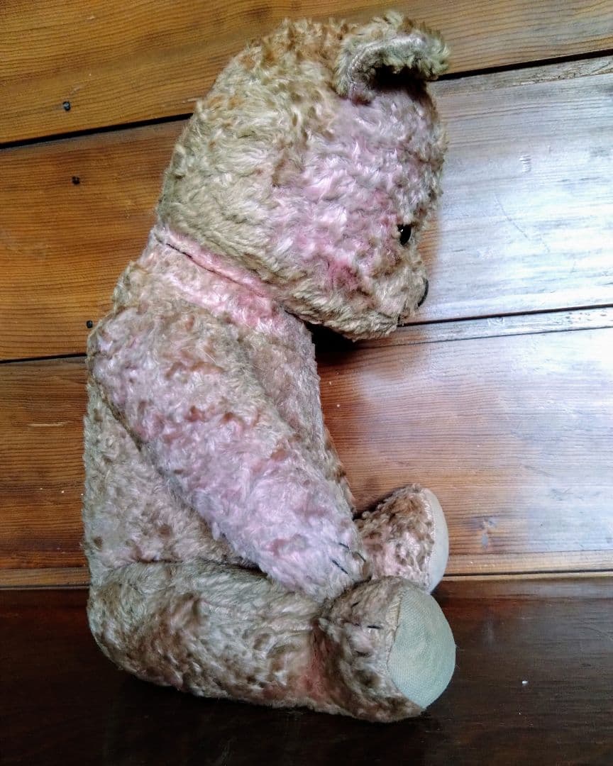 ビンテージのテディベア　イギリス　ぬいぐるみ アンティーク　レア