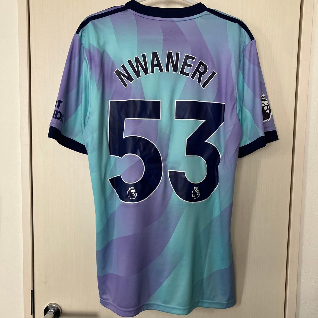 【アーセナル 2024/25】 ヌワネリ/NWANERIサードユニフォーム
