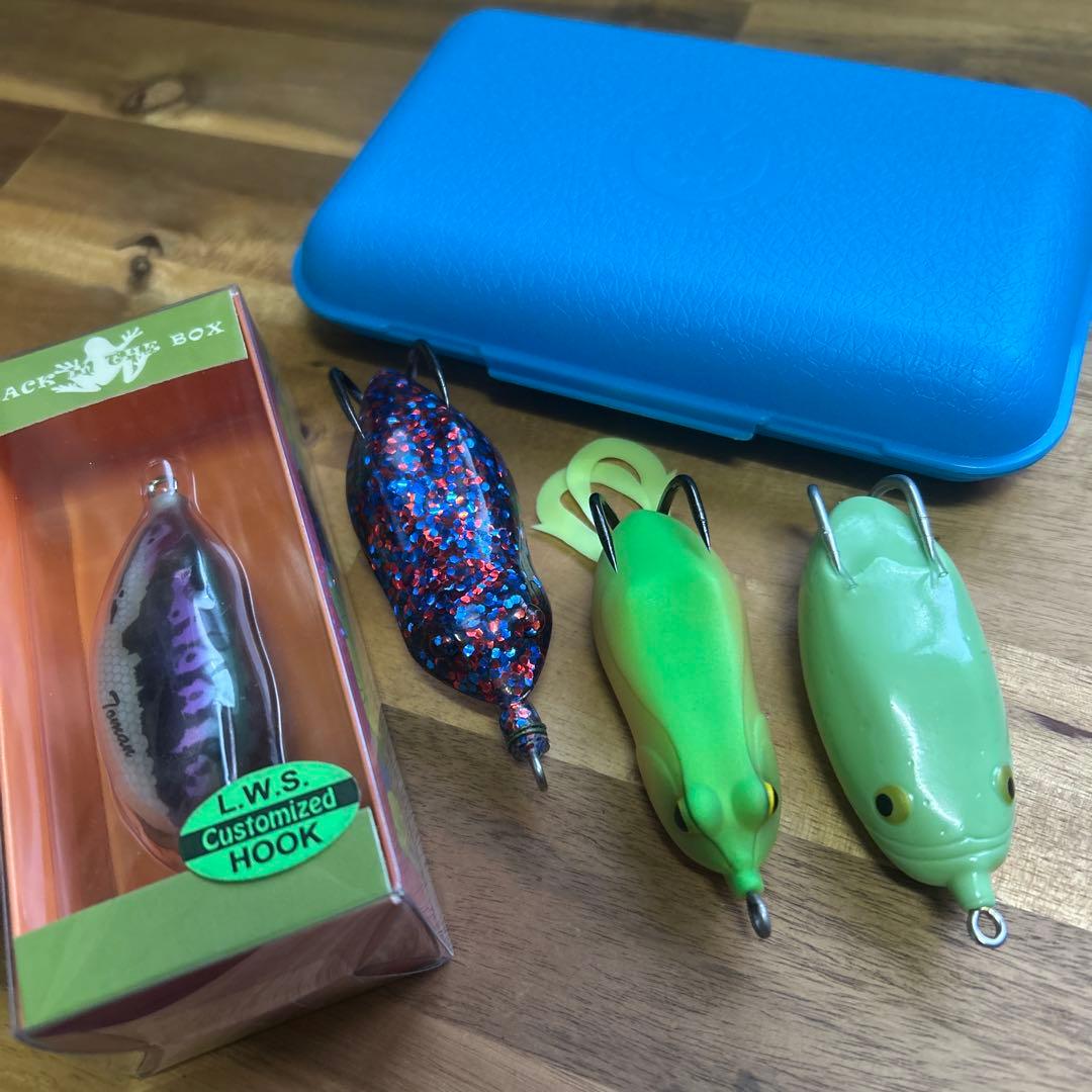 雷魚　フロッグ　ウィップラッシュファクトリー　ロデオクラフト　ボンバーJr