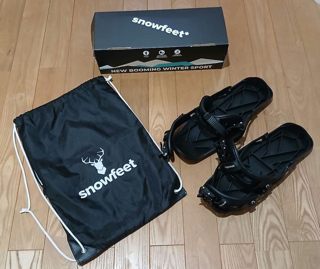 正規品　feet 　スノーフィート　黒