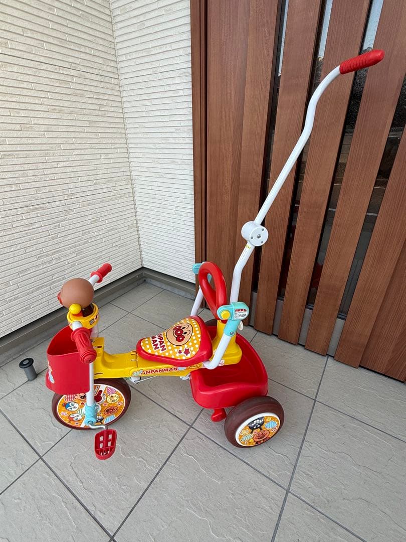それいけ！アンパンマン オールインワンUPII 折りたたみ 三輪車　クリスマス