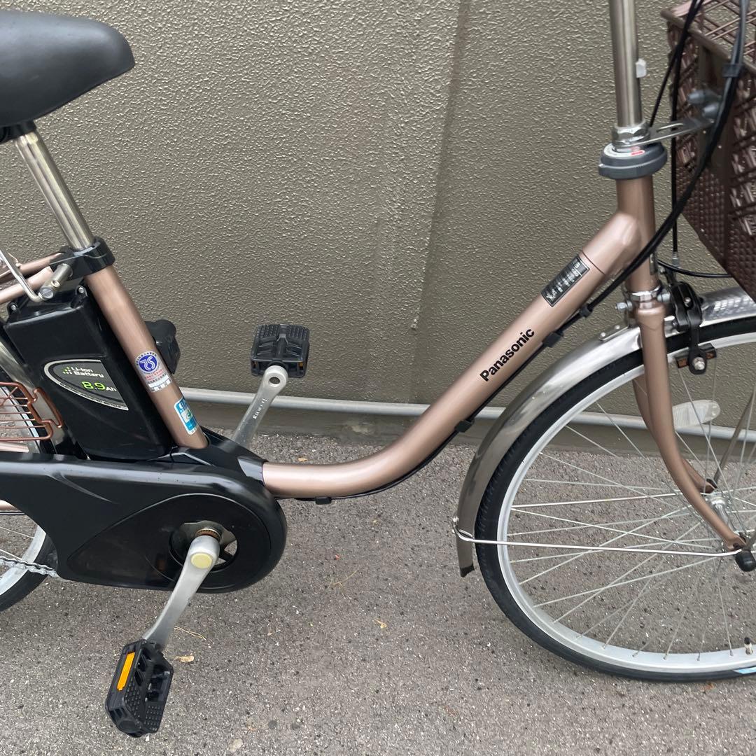 パナソニック電動アシスト自転車26インチ8.9A h