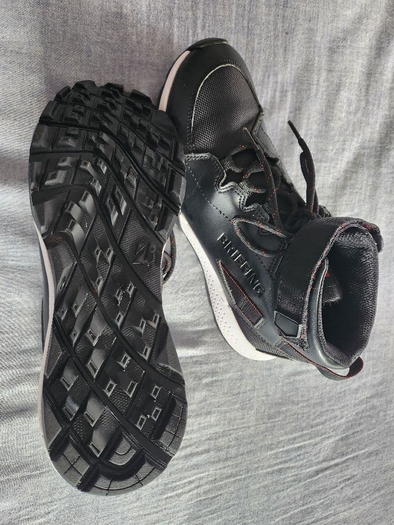 希少☆ブリーフィング×BSコラボ　ゴルフシューズ　2６cm　ハイカット　黒