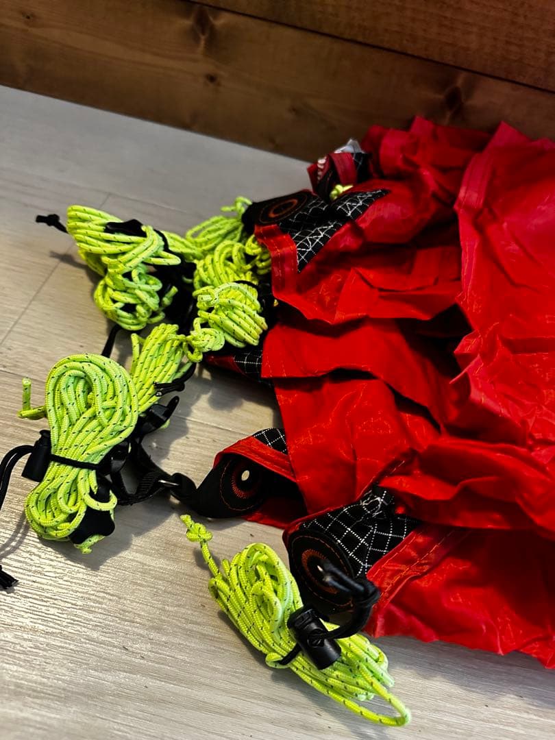 【最終値下げ】ZEROGRAM ミニマリストヘキサタープ（RED）