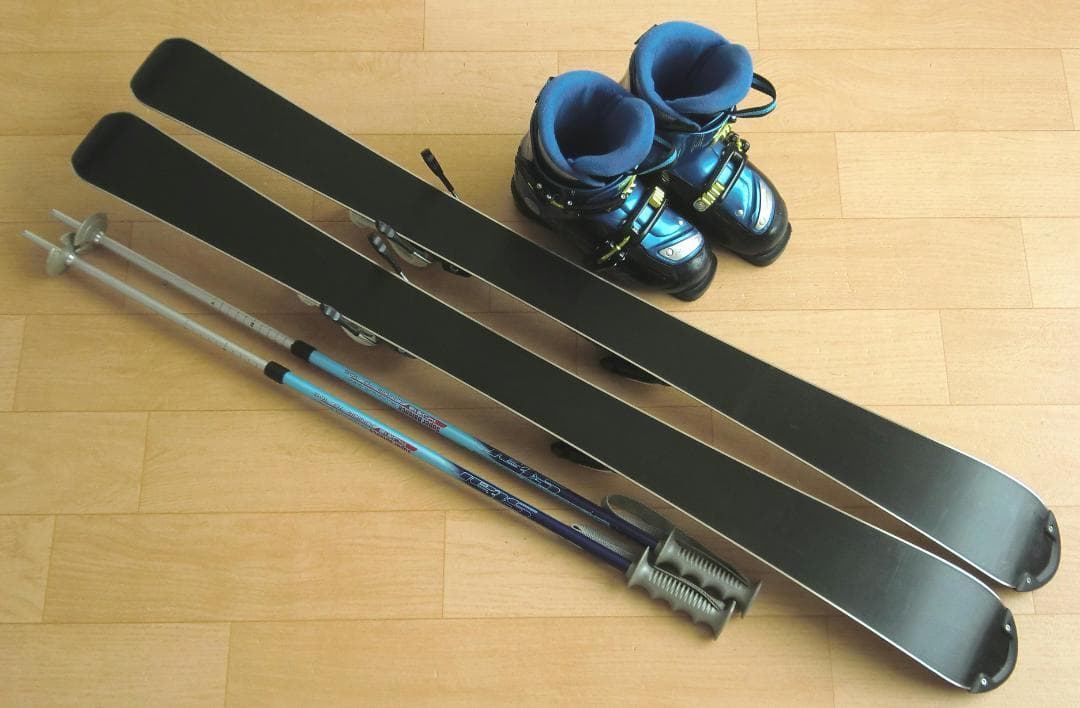 ■1月限定■送料無料■ノルディカ■子供用スキーセット■板110靴21■WAX済■