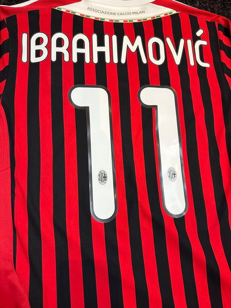 ACミラン 2011/2012 イブラヒモビッチ Mサイズ(日本サイズO)